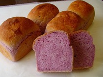 天然酵母パン（紫芋）のイメージ